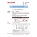 Sharp MX-KBX1 (serv.man2) Technical Bulletin