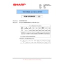 Sharp MX-M950, MX-MM1100 (serv.man101) Technical Bulletin