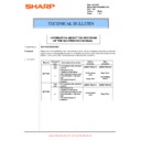 Sharp MX-M950, MX-MM1100 (serv.man104) Technical Bulletin