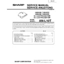 Sharp AN-L10T User Guide / Operation Manual