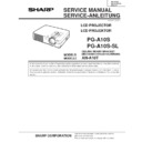 Sharp PG-A10S (serv.man2) Service Manual