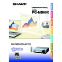 Sharp PG-MB60X (serv.man28) User Guide / Operation Manual