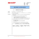 Sharp XG-SV1E (serv.man10) Technical Bulletin