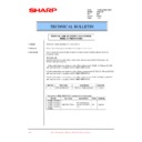 Sharp XG-SV1E (serv.man11) Technical Bulletin