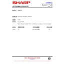 Sharp XG-SV1E (serv.man15) Technical Bulletin