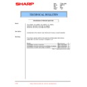 Sharp XG-SV1E (serv.man6) Technical Bulletin