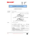 Sharp XG-V10WE (serv.man30) Technical Bulletin