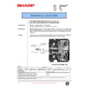 Sharp XG-V10WE (serv.man32) Technical Bulletin