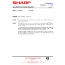 Sharp 59CS-D8H (serv.man19) Technical Bulletin
