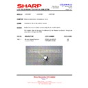 Sharp LC-26P50E (serv.man32) Technical Bulletin