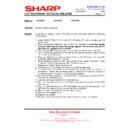 Sharp LC-26P50E (serv.man33) Technical Bulletin