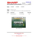 Sharp LC-40LE821E (serv.man27) Technical Bulletin