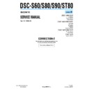 Sony DSC-S60, DSC-S80, DSC-S90, DSC-ST80 (serv.man13) Service Manual