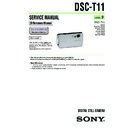 dsc-t11 service manual