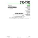Sony DSC-T300 (serv.man7) Service Manual