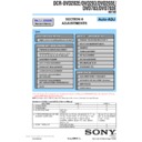 Sony DCR-DVD202E, DCR-DVD203, DCR-DVD203E, DCR-DVD703, DCR-DVD703E (serv.man4) Service Manual