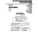 Sony DCR-TRV725E, DCR-TRV730, DCR-TRV730E, DCR-TRV828, DCR-TRV828E, DCR-TRV830, DCR-TRV830E (serv.man3) Service Manual