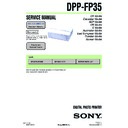 Sony DPP-FP35 (serv.man2) Service Manual