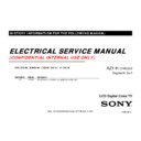 Sony KDL-40NX800, KDL-40NX803, KDL-40NX805, KDL-52NX800, KDL-52NX803, KDL-52NX805 (serv.man2) Service Manual
